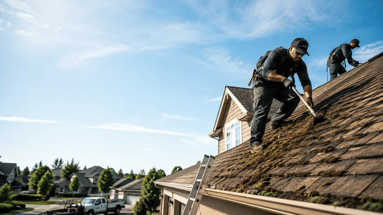 Roof Moss Removal in Saxton, PA near me